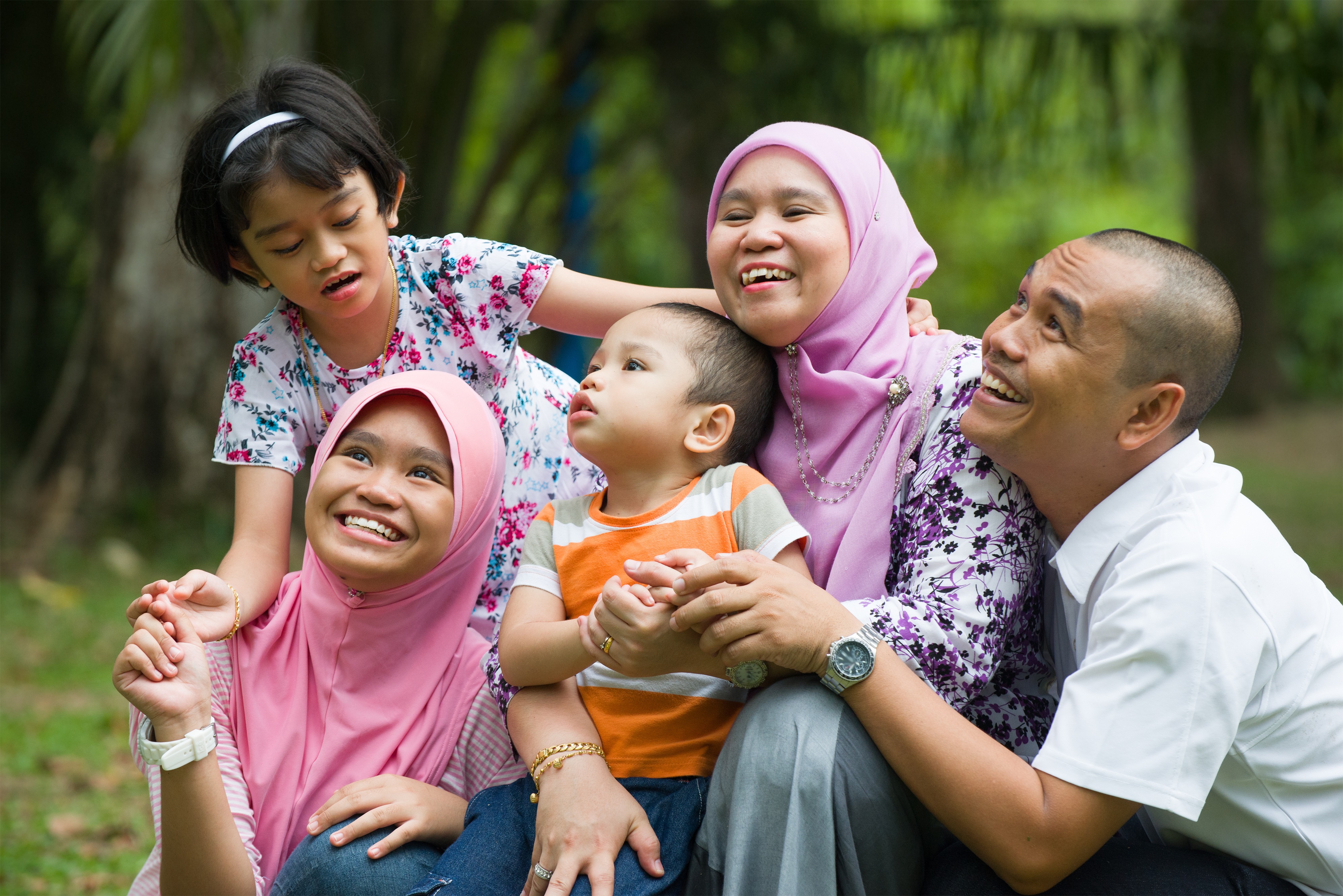 Happy family in-home child care - Zest Care